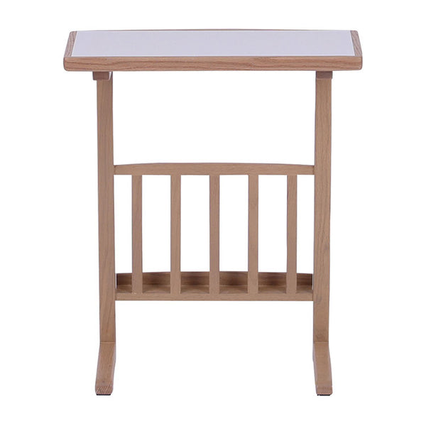 ミルファⅢ サイドテーブル #ホワイト