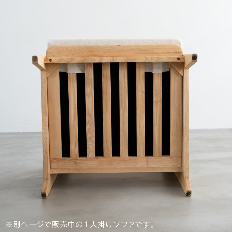 コレイト 3人掛けソファ 木製フレーム