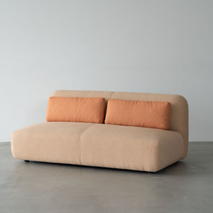 ミウム ソファ 幅150cmタイプ #アプリコット