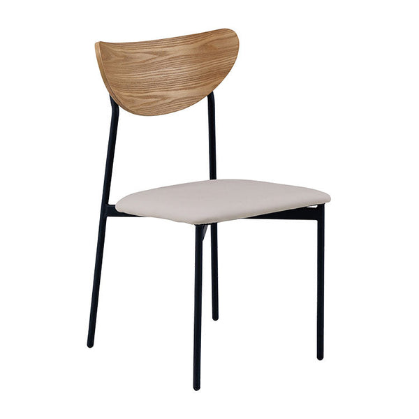 ジャガー ダイニングチェア #合皮ベージュ