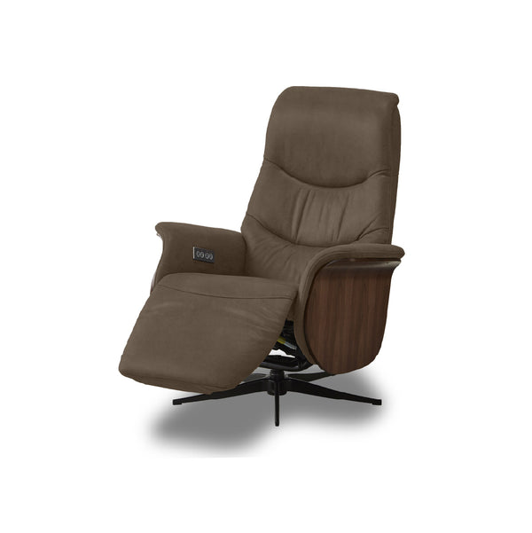 アストロ　電動パーソナルチェア　幅75cm #PLT112 ヨーロピアングレー（プライムレザーテックス）