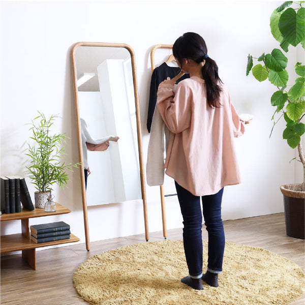 スーク スタンドミラー #ホワイト #幅40cm