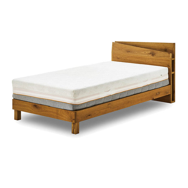 レオニ ベッドフレーム #オーク #セミダブル #スノコ