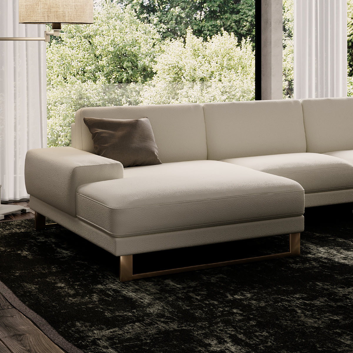 ラベンナLX 右コーナーソファ 幅377cm ｜関家具公式通販サイト