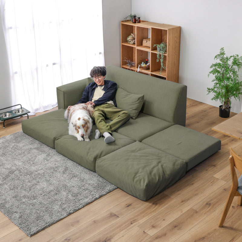 T*O様 家具　ソファベッド トビ― 右肘2.5人掛け オットマンセット