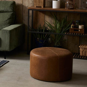 ドット スツール 40cm #オーカーブラウン（スーパーレザーテックス）