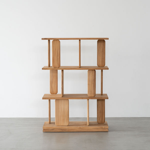 壁面に溶け込むアートシェルフ。 #チームナチュラル #幅80cm / 高さ114cm