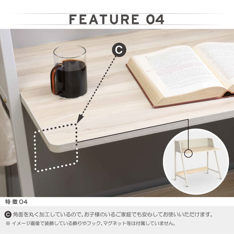 関家具 デスク ライナ JOIFA 802 2022年製 グレー 関家具オリジナル】女性目線で開発を行う自社ブランド＜Lapifeli