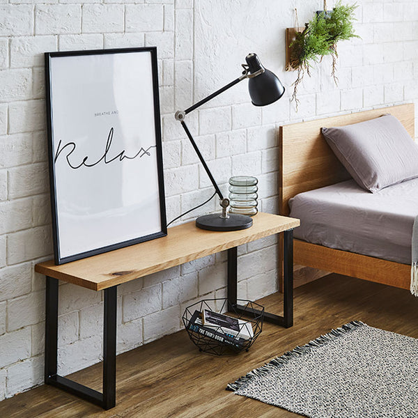 ボスⅢ ベンチ 幅110cm #オーク