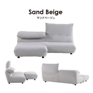 サミー ソファセット 3人掛け #サンドベージュ