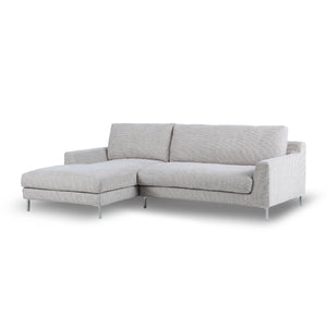 シルキーグレージュ #F53 シルキーグレージュ（ファブリックBランク） #右カウチ