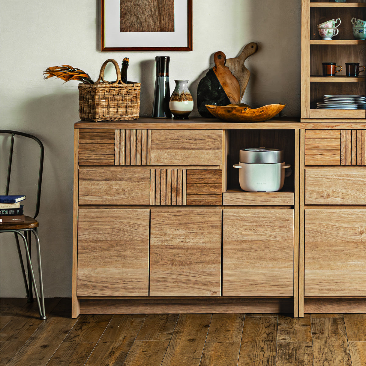 セルナ 幅105cm 国産キッチンカウンター｜家具・インテリア通販の関