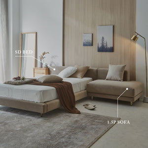 「ジセラ」はシリーズで組み合わせることで、 統一感のある上質な空間をつくり出します。 #右背