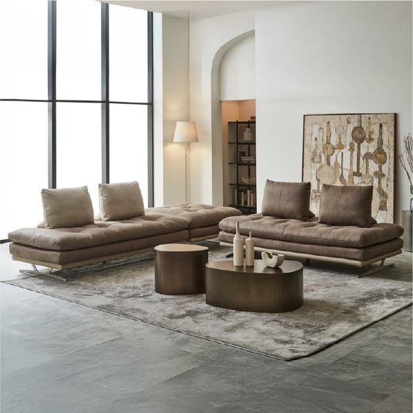 PLT112ヨーロピアングレー / FLT06トープベージュ #PLT112 ヨーロピアングレー×FLT06 トープベージュ #シルバーヘアライン