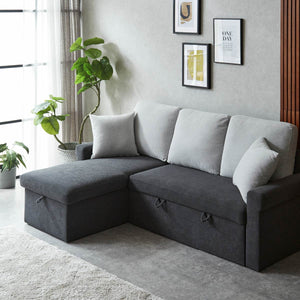 ロビン カウチソファ #ダークグレー