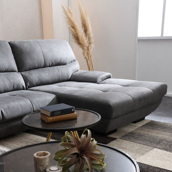 快適なくつろぎを与える低重心ワイドでイタリアンテイストのソファです。 #LT01 キャメル（レザーテックス アニリン）