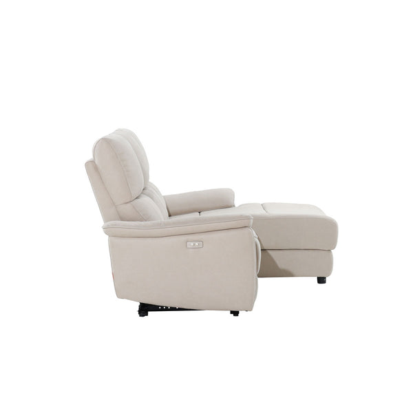 側面 #LT01 キャメル（レザーテックス アニリン） #左カウチ