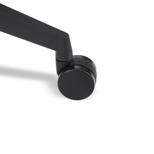 ケプカ オフィスチェア 肘なし #ブラック×ブラック