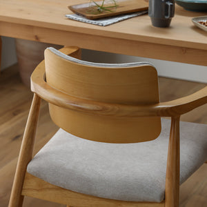 カストロ ダイニングチェア #ブラウン色/合皮ブラック