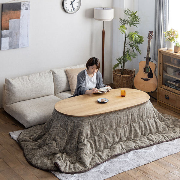 ほどよい沈み込みのクッションがリラックスムードを高めてくれてます。 #シュガーベージュ