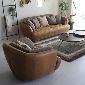 サイズは3サイズ。3人掛け、2.5人掛け、1人掛けから選べます。 #SLTオーカーBR