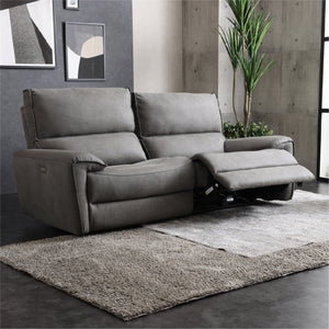 ドイツのOKIN社製リクライニング電動モーターを採用。静音性と滑らかなモーションで快適に過ごせます。 #LT01 キャメル（レザーテックス アニリン）