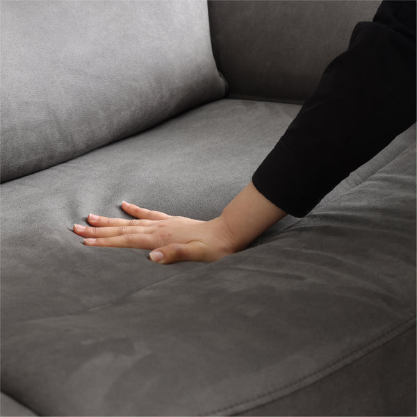 座面には高密度ウレタンフォームを使用。弾力があり、耐久性にも優れています。 #LT01 キャメル（レザーテックス アニリン）