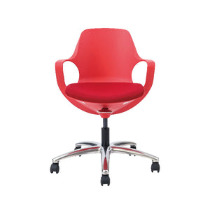 ポゴ オフィスチェア #レッド×ディープレッド