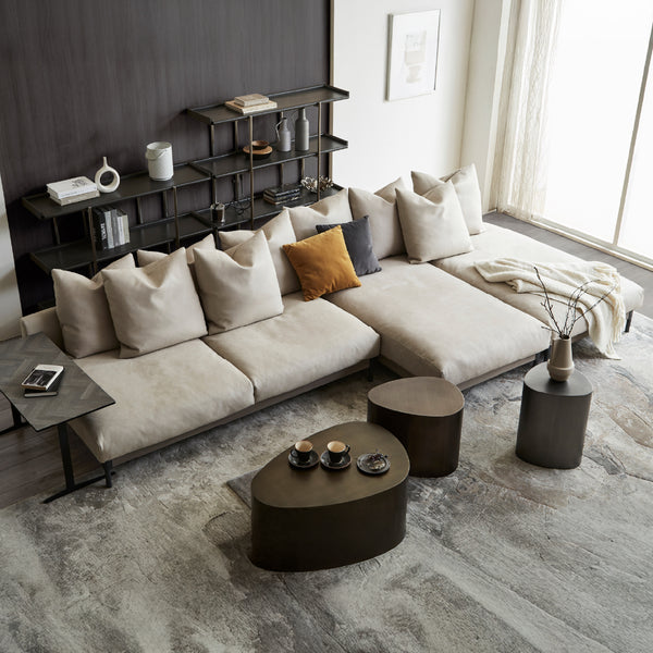 3P／シェーズ×2 #PLT101 ブルースター（プライムレザーテックス）