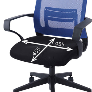 MC01 オフィスチェア ハイバック ヘッドレスト無 ランバーサポート付 #ブラック