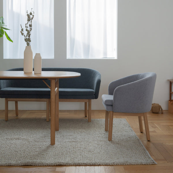 1人掛けのチェアタイプ #シェードグレー