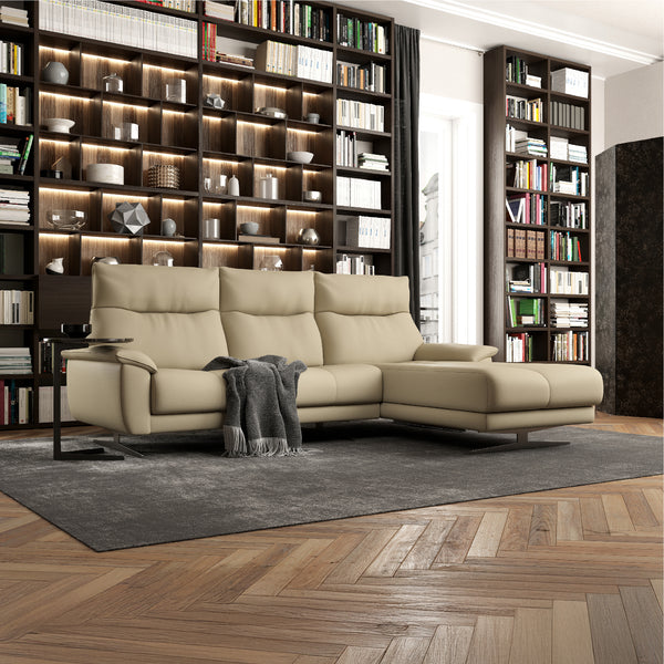 左カウチ / FLT13シアーベージュ #FLT13 シアーベージュ（ファインレザーテックス） #左カウチ