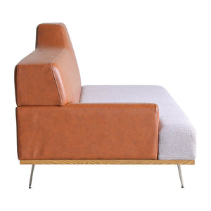 イットソファ 3人掛け右肘 #キャニオンブラウン×ライトグレー