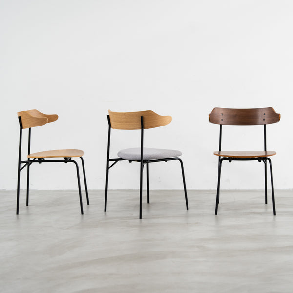 カペルⅢ ダイニングチェア #オーク/板座