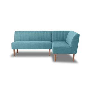 ソルナ　LDソファ　幅187cm #LT01 キャメル（レザーテックス アニリン） #左カウチ