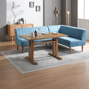 高さ65.5cmの低めの設計で、同シリーズのダイニングソファと組み合わせて、毎日のお食事もくつろぎタイムもお使いいただけます。 #Default Title