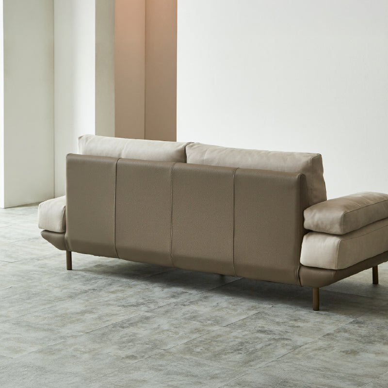 コスターナ 3人掛けソファ ブロンズゴールド脚 幅198cm ｜RELAX FORM