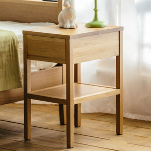 カスト ナイトテーブル #ナチュラル