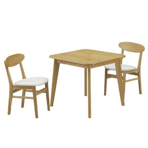 バレーナ ダイニング 3点セット 幅80cm テーブル×1台 チェア×2脚 #Default Title