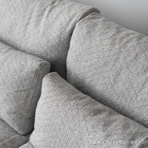 リフ 2.5人掛けソファ 幅184cm ファブリック #フロストグレー