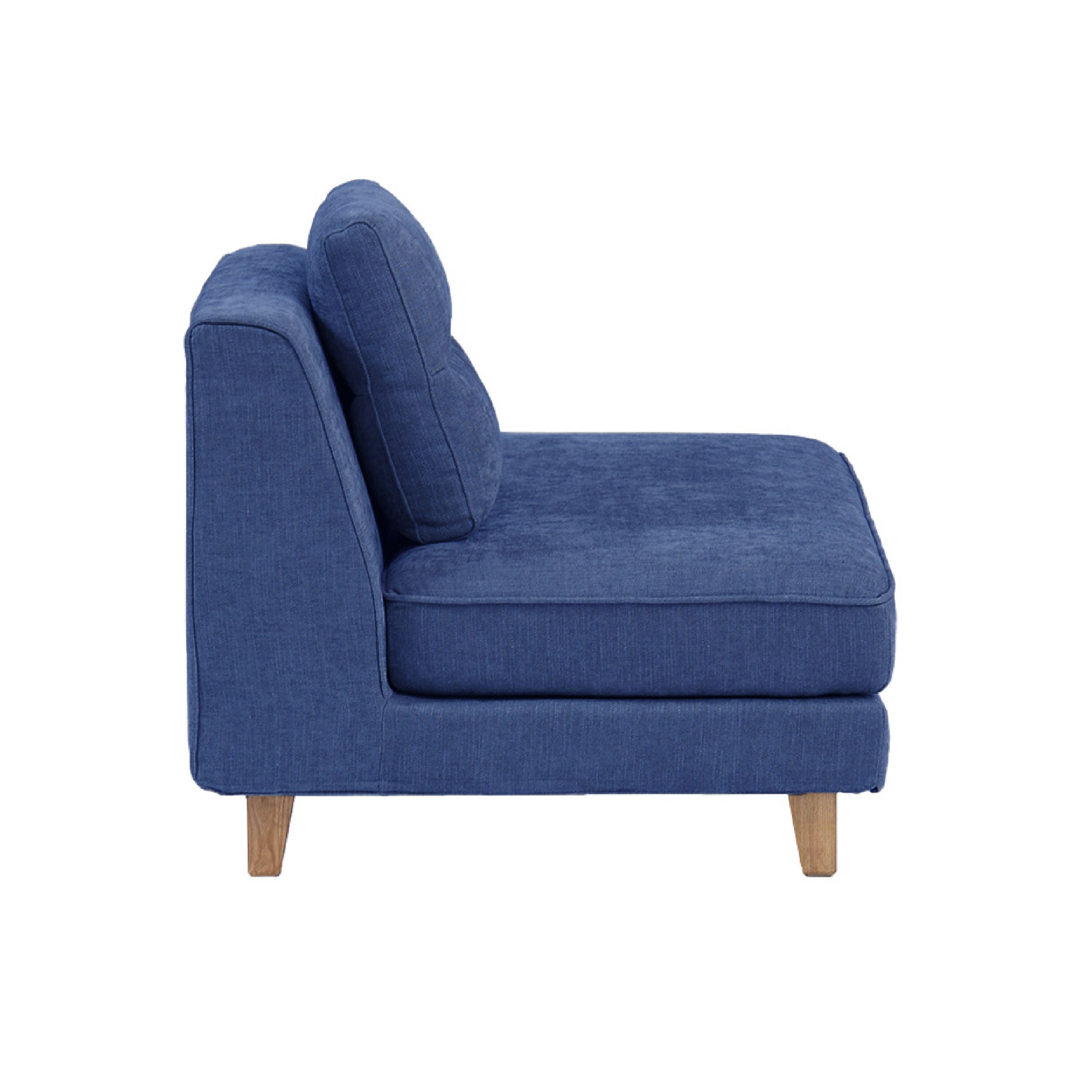 ポープ 1.5人掛け 右カウチ 肘無し