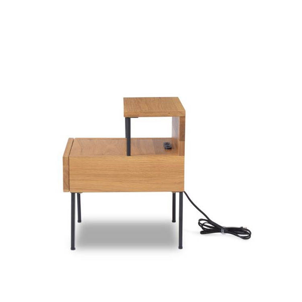 ユニック サイドテーブル #オーク #幅35cm