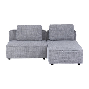 左右の入れ替えが可能です。 #サンドベージュ #ブークレ生地