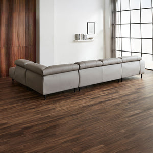 背面も同じ素材で美しくデザインされており、お部屋の中央にも違和感なく置くことができます。 #SILT21 スノーホワイト（シルキーレザーテックス） #シルキーレザーテックス