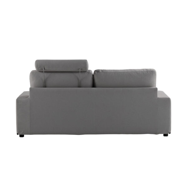 アビー ３人掛けソファ ペット専用ソファ フルカバーリング #ストーンホワイト