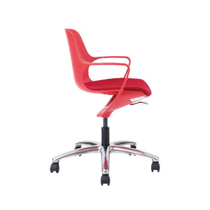 ポゴ オフィスチェア #レッド×ディープレッド