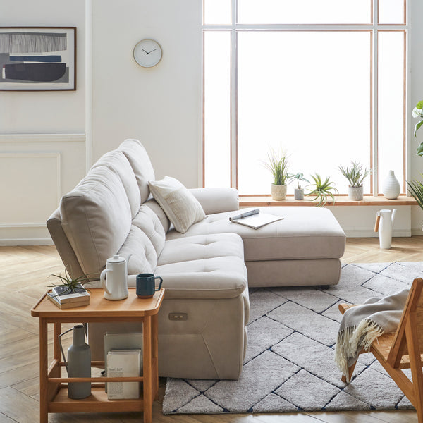 ※画像はカウチ242cm PLT111 プラチナグレーです。 #PLT102 インディーブルー（プライムレザーテックス）