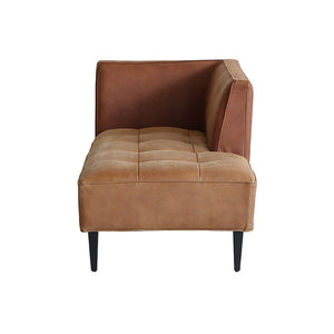 トリムソファ 2人掛け右肘 #ブラウン