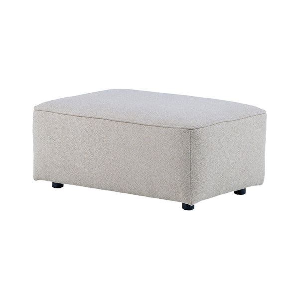 ミリス オットマン #サンドベージュ #ブークレ生地