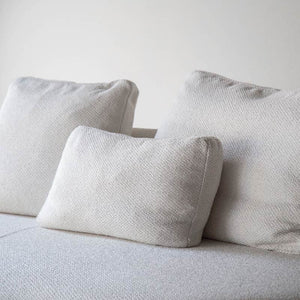 マフィー アームレスソファ 幅199cm #ルーケホワイト #右